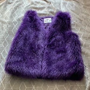 Girls’ purple vest